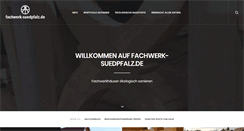 Desktop Screenshot of fachwerk-suedpfalz.de